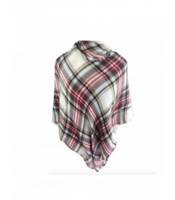 Womens Tartan Scarf Checked Pashmina in Fashion Scarves