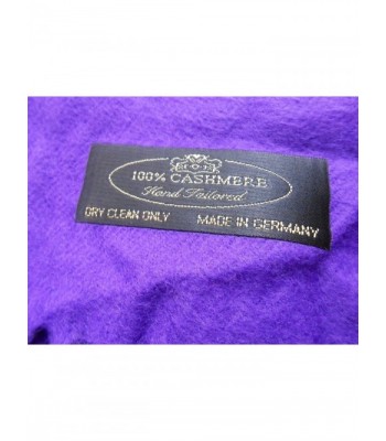 Cashmere Scarf Solid Color Germany