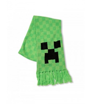 JINX Minecraft Creeper Fringed Scarf