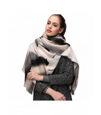 Women's Scarf- Fashion Shawl Wrap Pashmina- Autumn Winter Warm Gradient ...