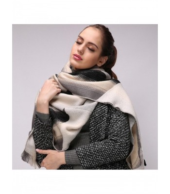 Women's Scarf- Fashion Shawl Wrap Pashmina- Autumn Winter Warm Gradient ...