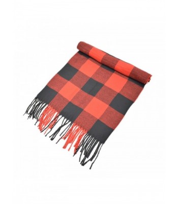 Winter Fashion Cashmere Plaid Print in Fashion Scarves