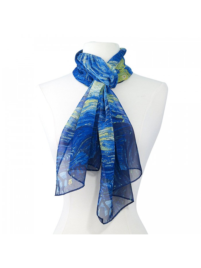 Van Gogh Starry Night Scarf - CK12JESZRMV