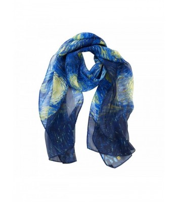 Van Gogh Starry Night Scarf in Fashion Scarves