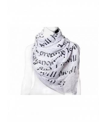 THE BIBLE BOOK SCARF chiffon - CU17YLD4TLL