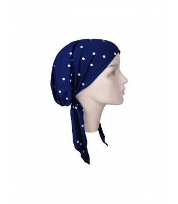 Polka Pre Tied Headscarves Cancer Headscarf