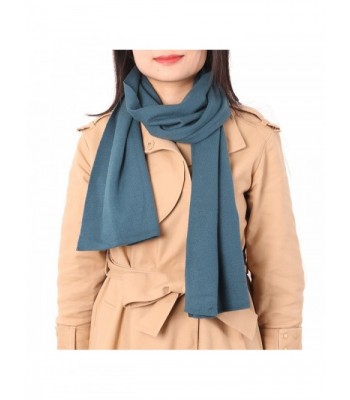 Color Inchoice Knitted Fashion Aquamarine in Fashion Scarves