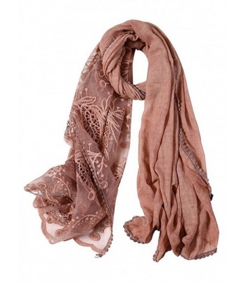 Lightweight Scarves Fashion Print Shrimp