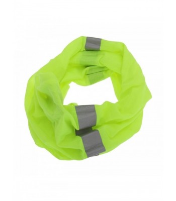 Unisex Hi Vis Multipurpose Neckwarmer With 3M Scotchlite Banding - Neon Yellow - C611POK27O5