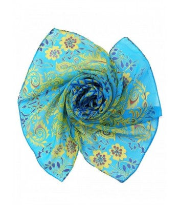 ZANZEA Women Peacock Chiffon Scarf