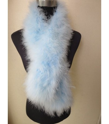 Ostrich Feather Scarf fluffy light in Fashion Scarves