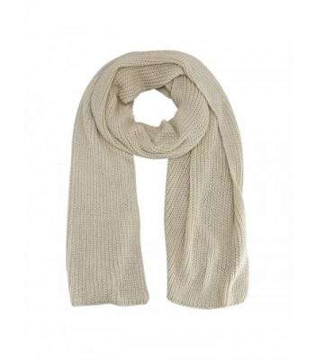 Oversized Winter Scarf - Beige - C111FU6EHE1