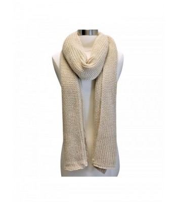 Oversized Winter Scarf - Beige - C111FU6EHE1