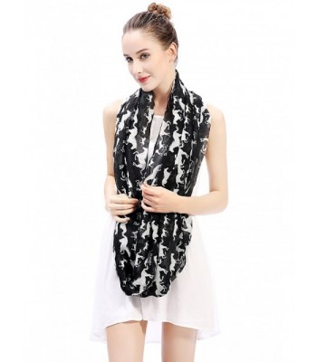 Lina Lily Horse Infinity Lightweight in Fashion Scarves