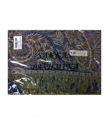 Paisley Jacquard Double Layer Pashmina