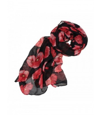 Wensltd Clearance Poppy Print Floral