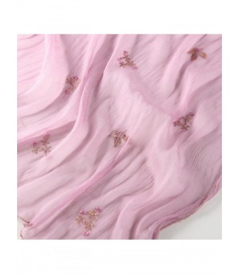 STORY SHANGHAI Womens Luxury Embroidery in Fashion Scarves