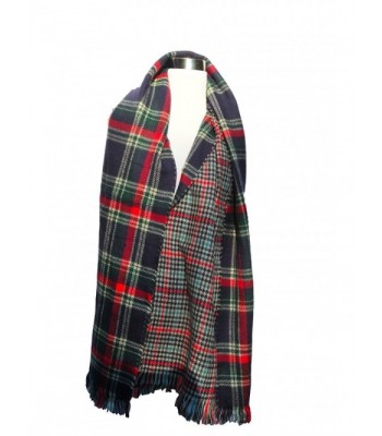 Izzy Roo Reversible Plaid Scarf