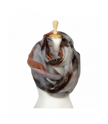 Paskmlna Women's Lightweight Soft Infinity Loop Scarves - Apr-55 - CS17YZRTM98