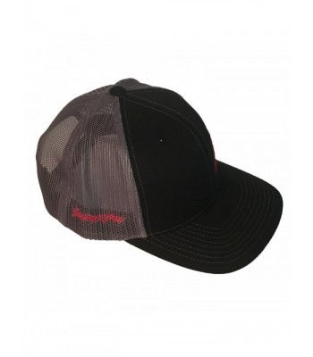 Sniper Pig Black Red Snapback