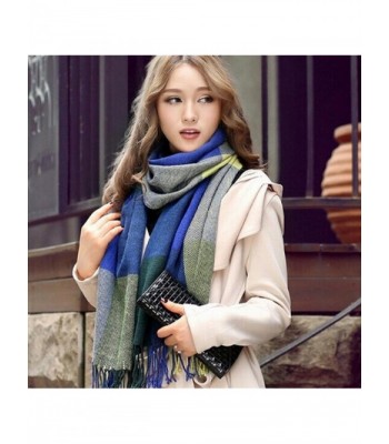 Womens Fashion Shawl Winter Lattice