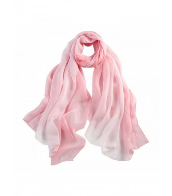 STORY OF SHANGHAI Womens 100% Mulberry Silk Head Scarf For Hair Ladies Scarf Gift for Valentine's Day - Pink - CU12KIX09B5