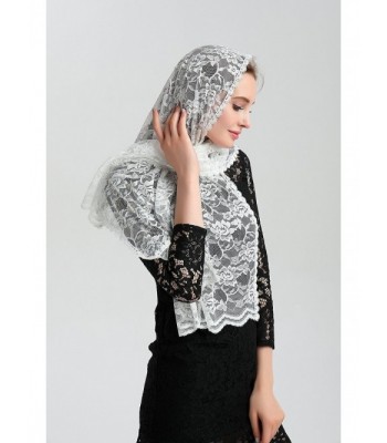 Leimandy Catholic Mantilla Covering Headwrap in Fashion Scarves