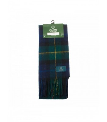 Clans Of Scotland Pure New Wool Scottish Tartan Scarf Smith (One Size) - CX123H47055