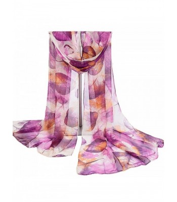 Nightycatty Chiffon Scarves Sunscreen Purple