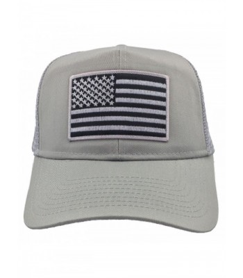 AMERICAN GREY FLAG MESH USA TRUCKER CAP - CU1856M0230