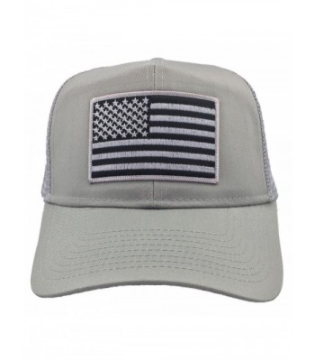 AMERICAN GREY FLAG MESH USA TRUCKER CAP - CU1856M0230