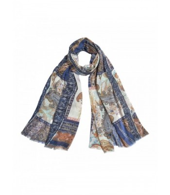 Premium Tribal Paisley Floral Frayed