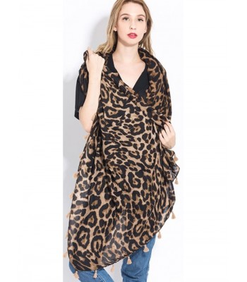 Winter Leopard Scarf Pashmina Fashion in Wraps & Pashminas