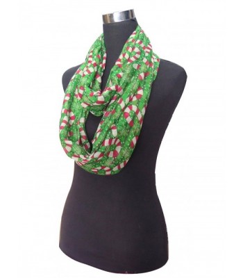 Lina Lily Infinity Christmas Lightweight in Fashion Scarves