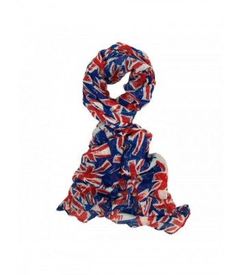 TrendsBlue British Small Print Fashion in Fashion Scarves