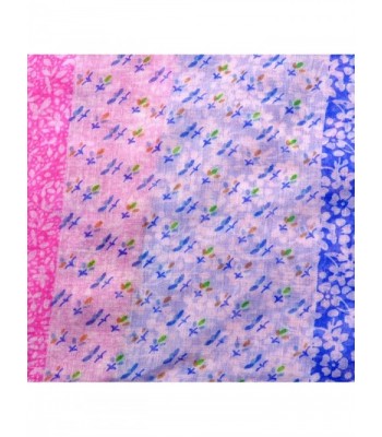 Dasein Floral Patchwork Pattern Infinity