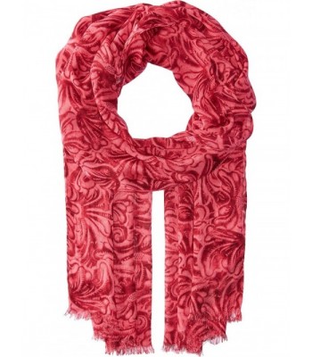 Patricia Nash Womens Scarf - Pink - CK187EGQ87N