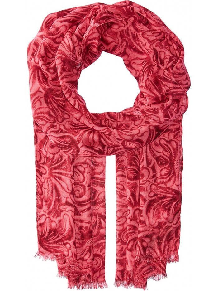 Patricia Nash Womens Scarf - Pink - CK187EGQ87N