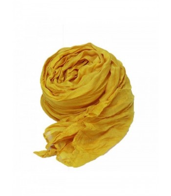 Sunfei Cotton Crinkle Colors Yellow