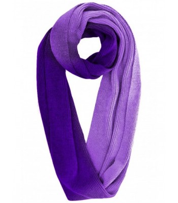 Purple Ombre Texting Gloves Scarf