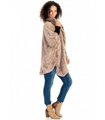 Womens Winter Luxury Poncho Ladies