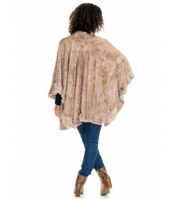 Womens Winter Luxury Poncho Ladies in Wraps & Pashminas