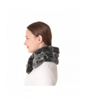 Nice Glory Womens Rabbit Snow top in Cold Weather Scarves & Wraps