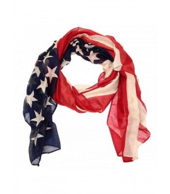 Falari American Flag Beach Scarf