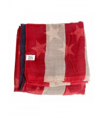 Falari American Flag Beach Scarf in Fashion Scarves