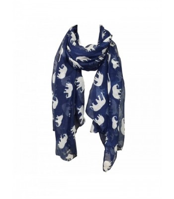 Wrapables Elephant Print Scarf Wrap in Fashion Scarves