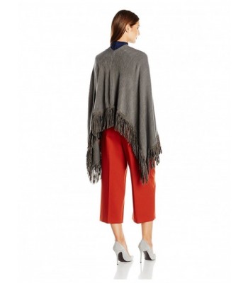 Fiorentina Womens Poncho Suede Fringe