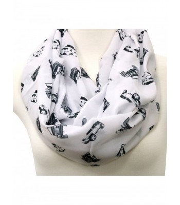 Jeep Scarf for Jeep Girl Birthday Gift for her gift idea for her infinity scarf white - CN12OCTFKHA