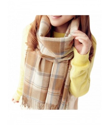 Spikerking Womens Fashion Lattice Winter in Fashion Scarves