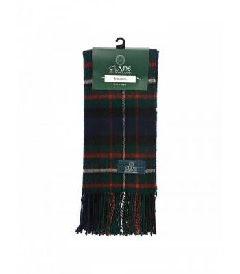 Clans Of Scotland Pure New Wool Scottish Tartan Scarf Ferguson (One Size) - CS12581C0QJ